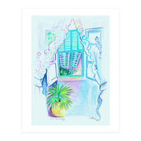 Green Shutters Dufy (Print Only)