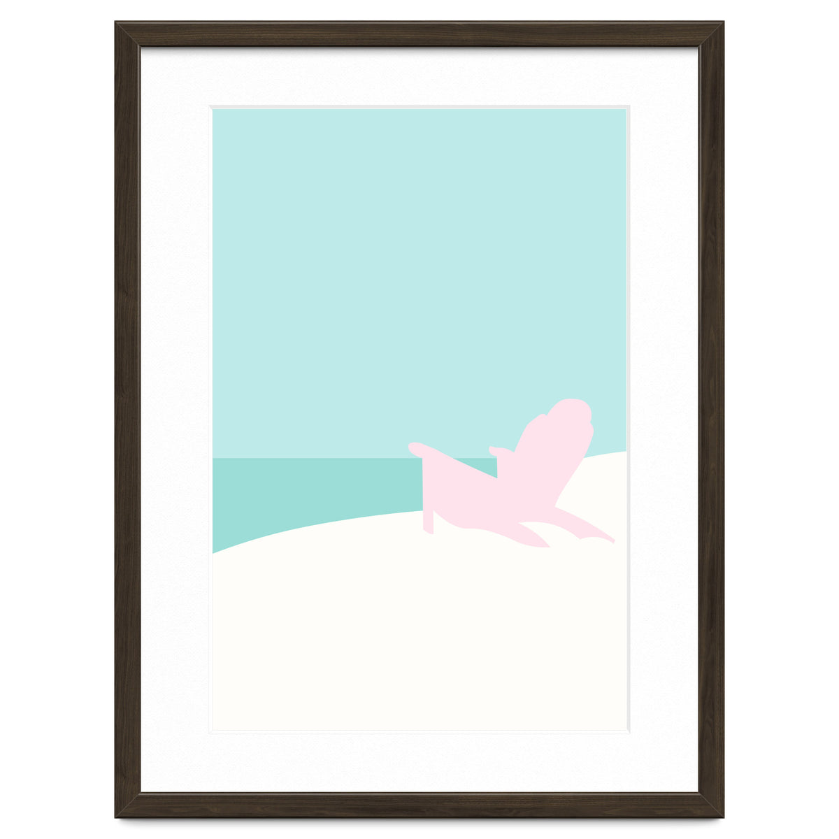 Minimal Beach Chair - Turquoise Coast