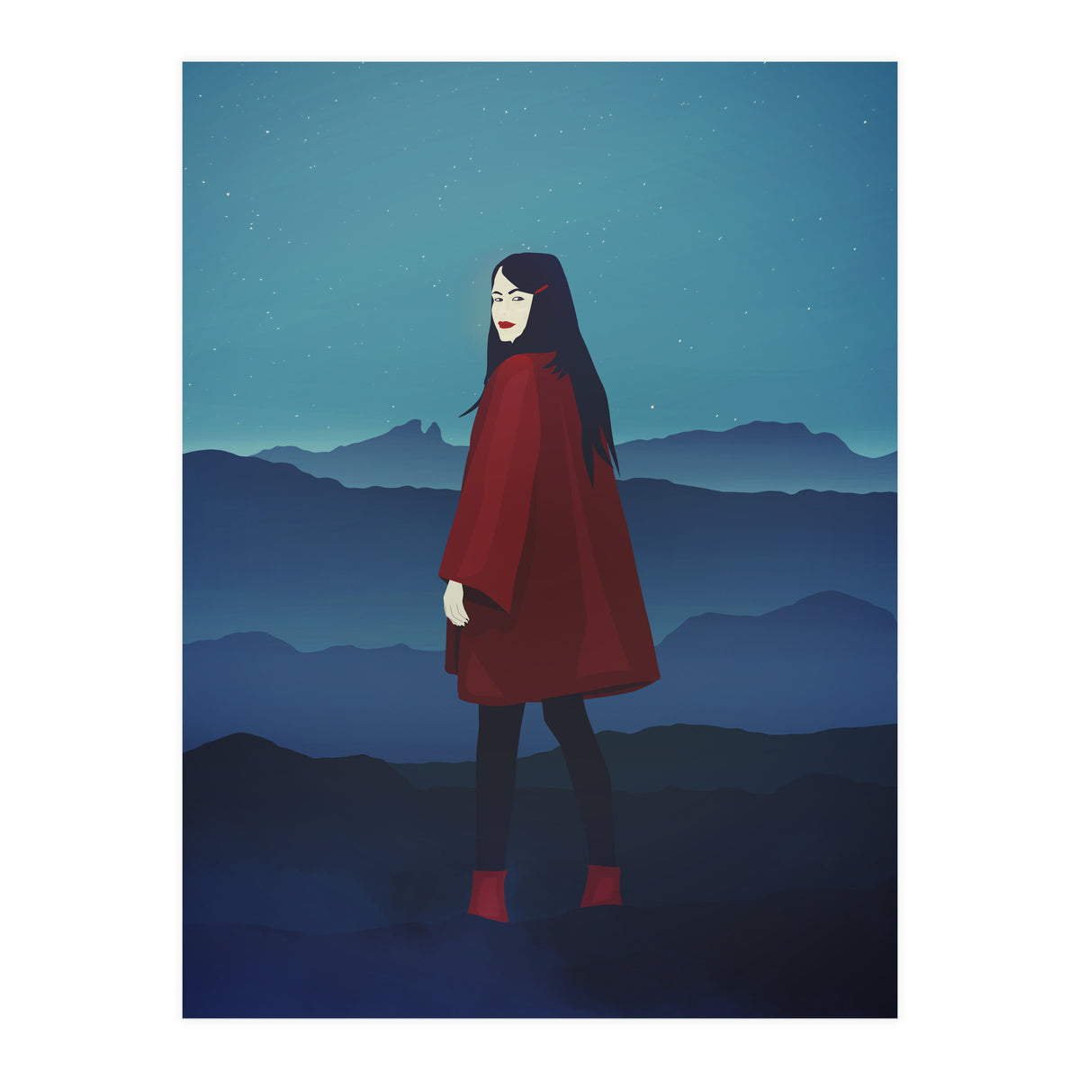 The Red Coat (Print Only)