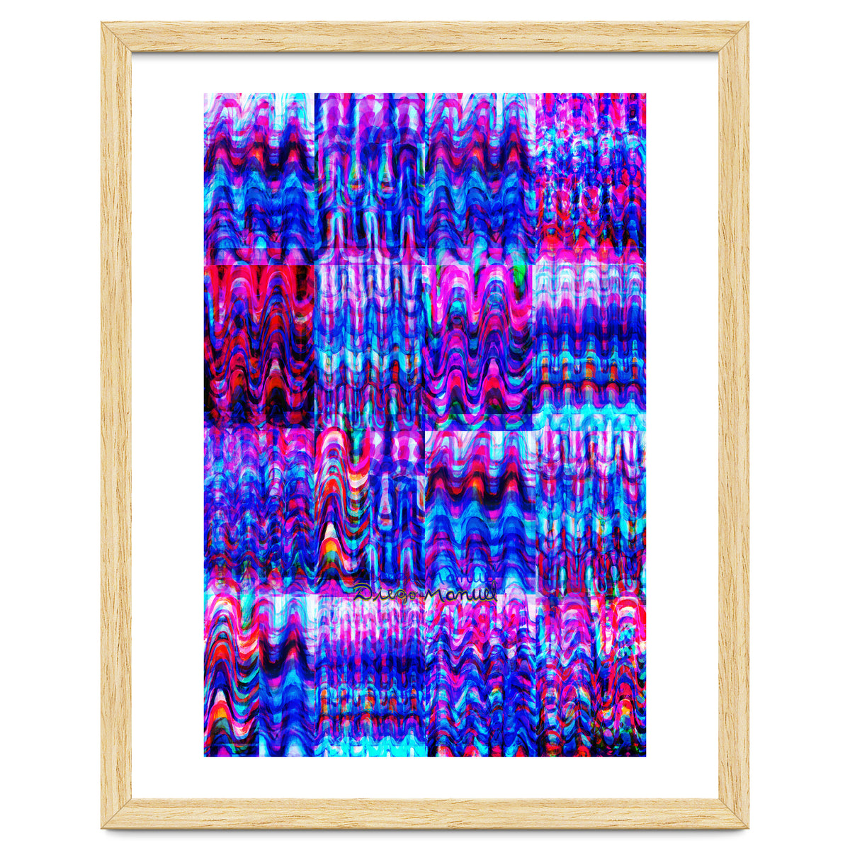 Pop abstract color full