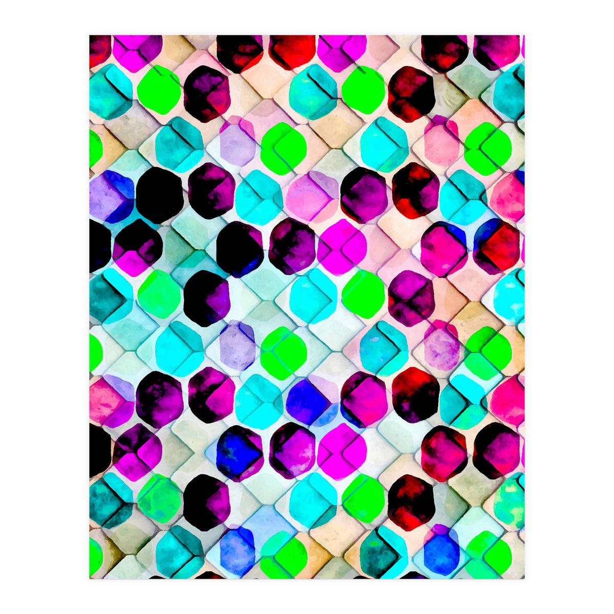 Irregular Hexagons (Print Only)