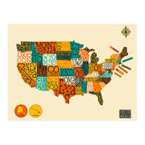 UNITED STATES MAP (Print Only) thumbnail