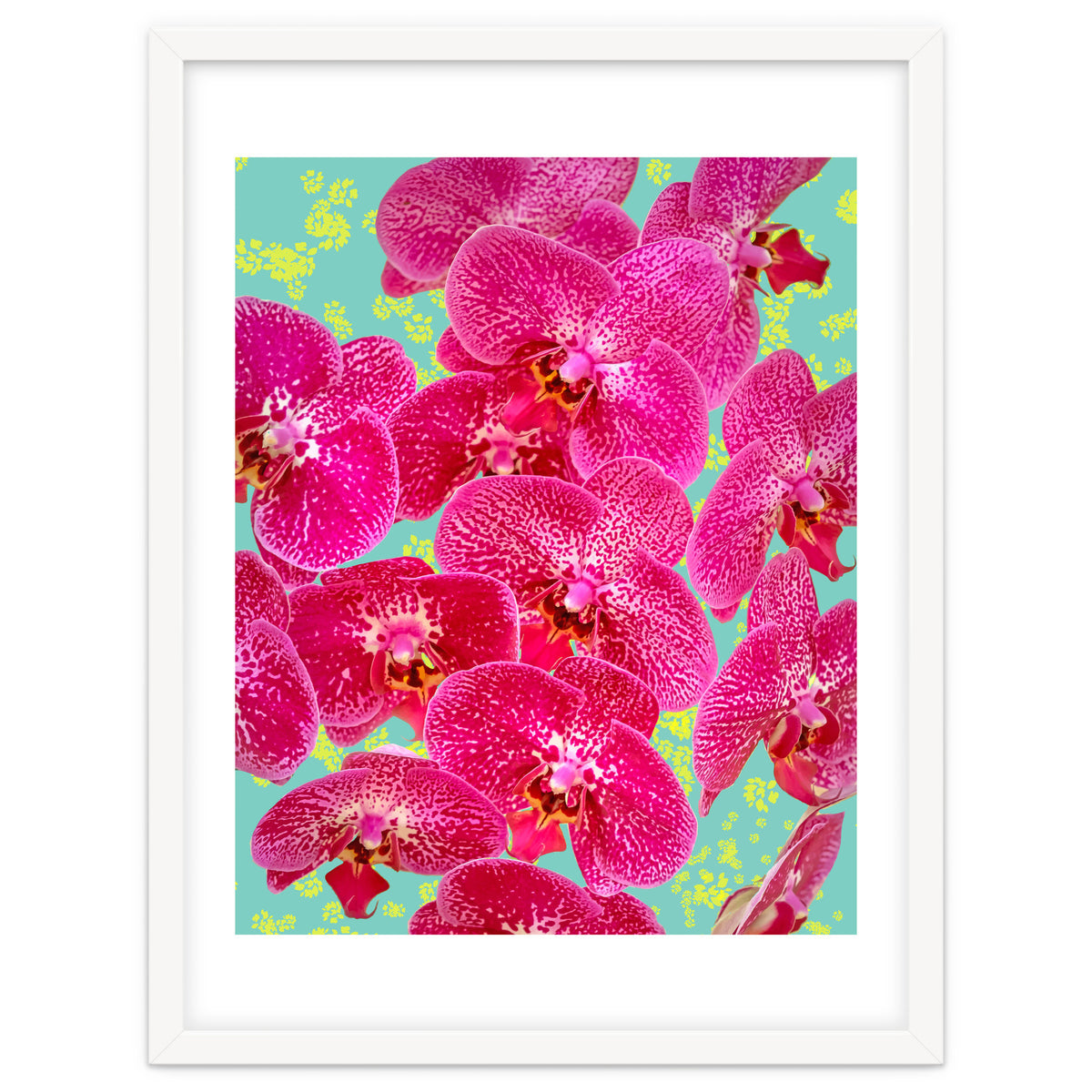 Finding My Way Back To Myself, Botanical Nature Plants Floral, Flowers Garden Colorful Boho Painting Summer Blossom