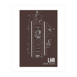 London Heathrow Airport Layout (Print Only) thumbnail