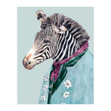Zebra Blue (Print Only) thumbnail