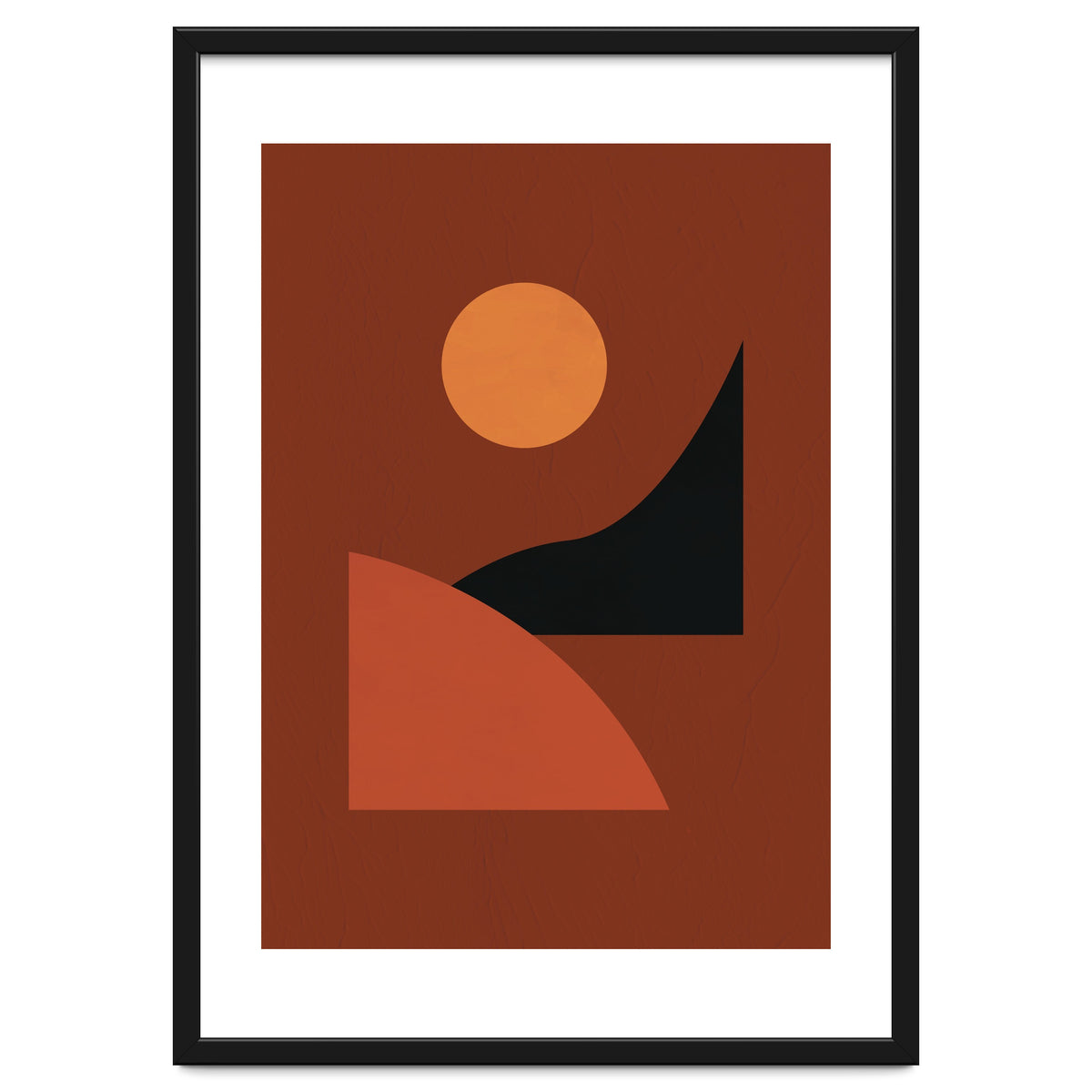 Abstract Geometrical Terracota Earthy Tones