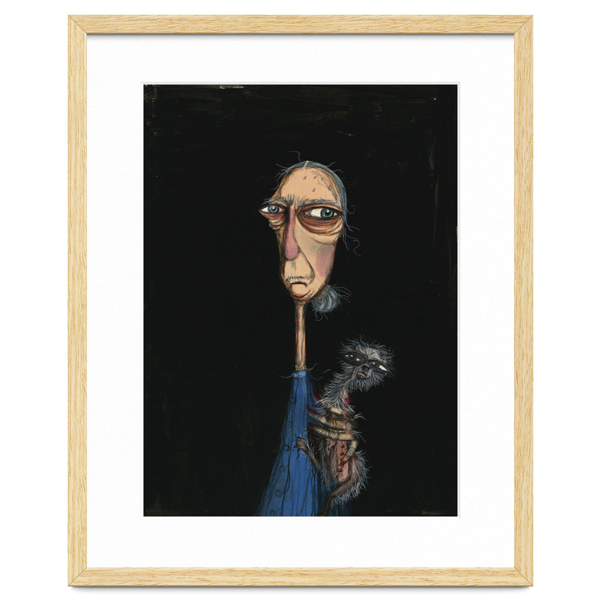 Woman Holding A Chihuahua