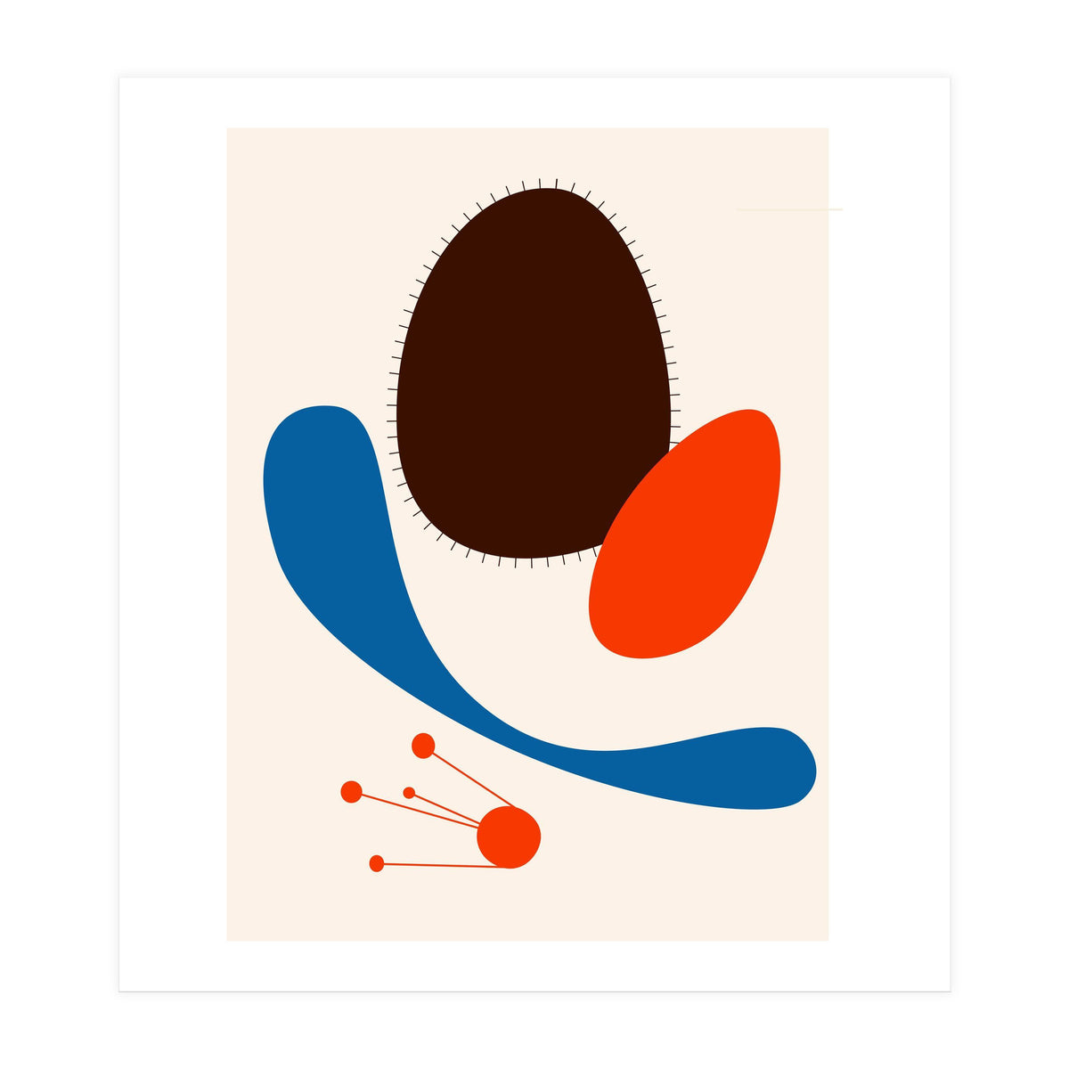 Sputnik and Blue Smile (Print Only)