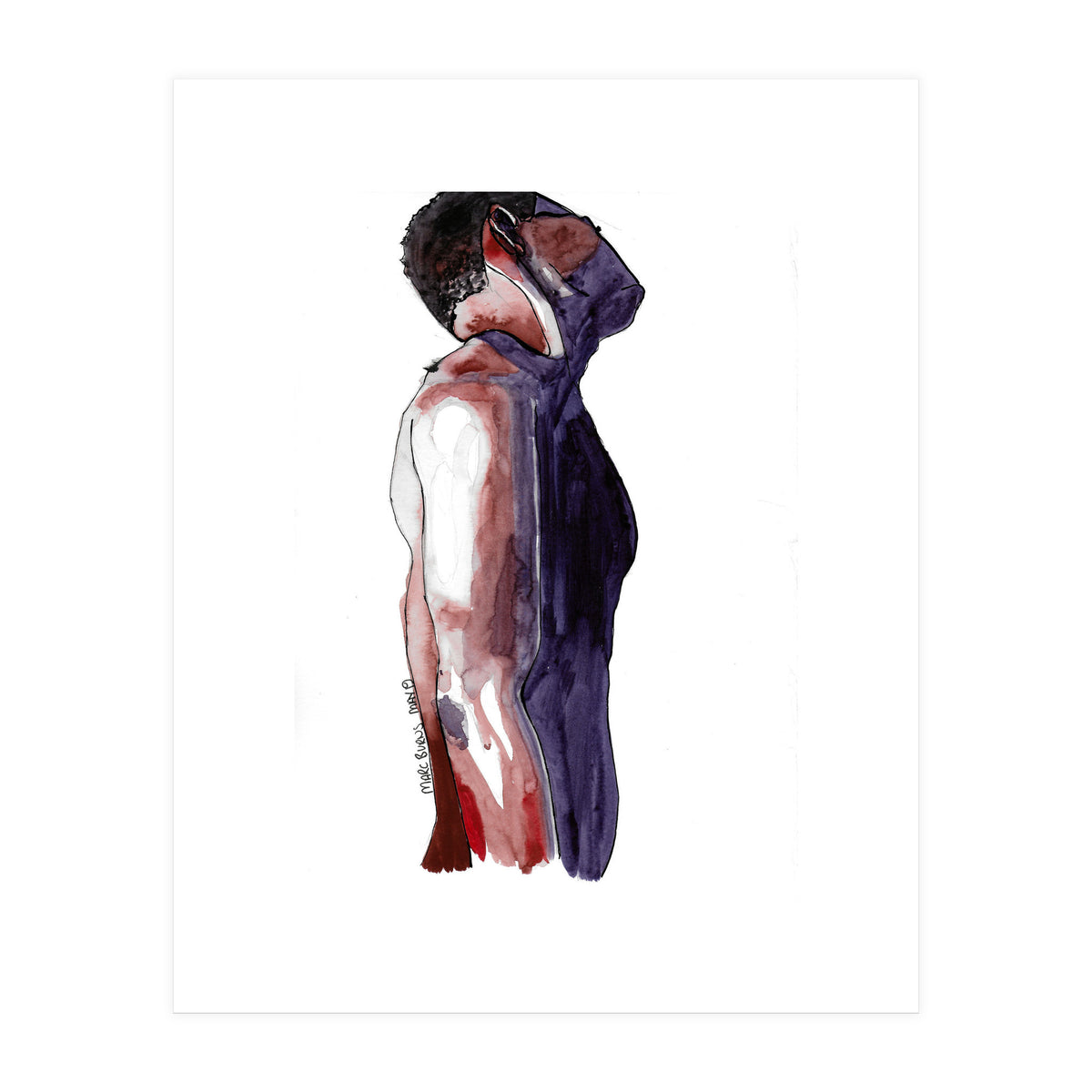 Untitled #5 - Male torso (Print Only)