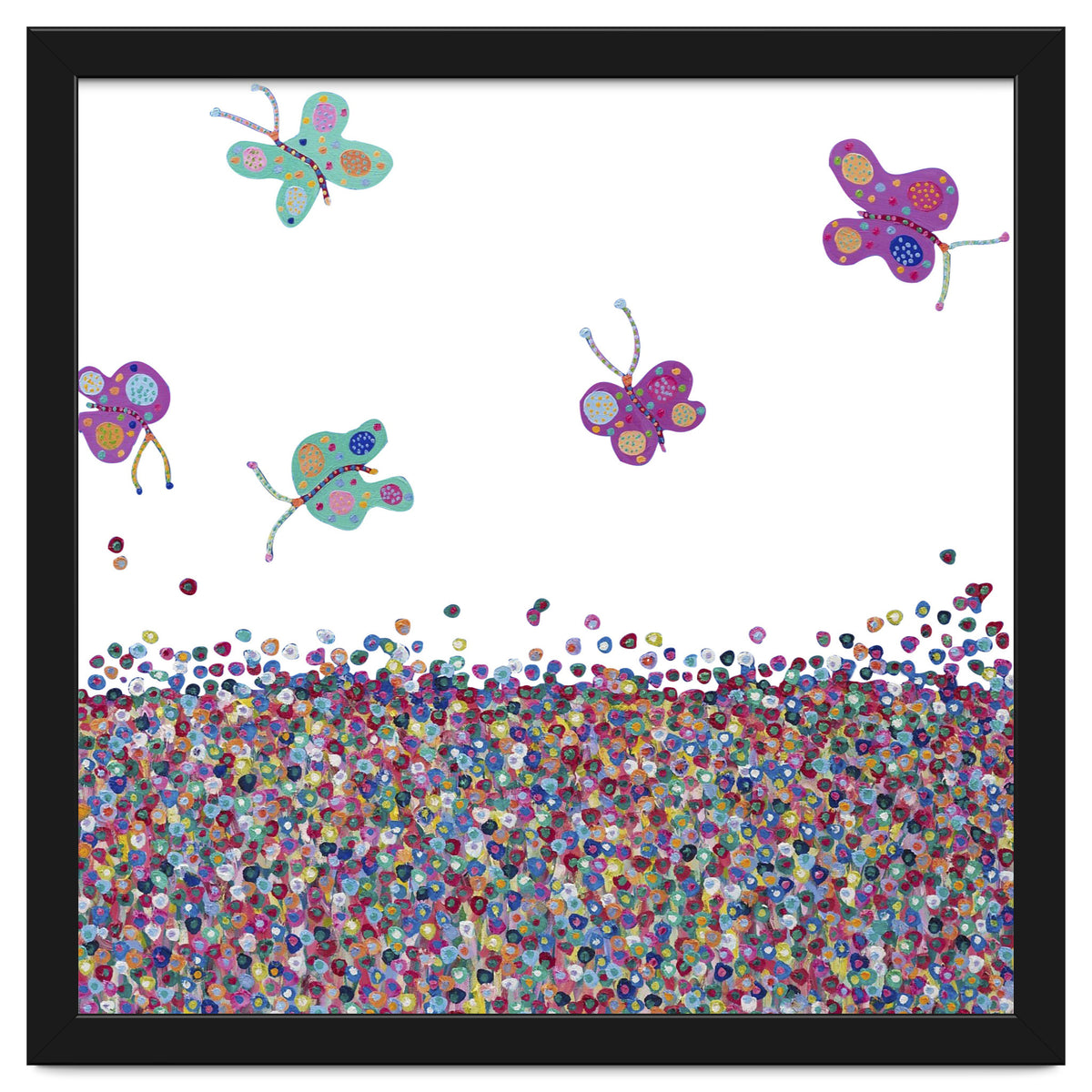 Butterflies Are Free (white)