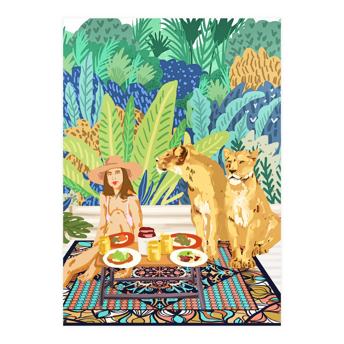 Jungle Breakfast (Print Only)
