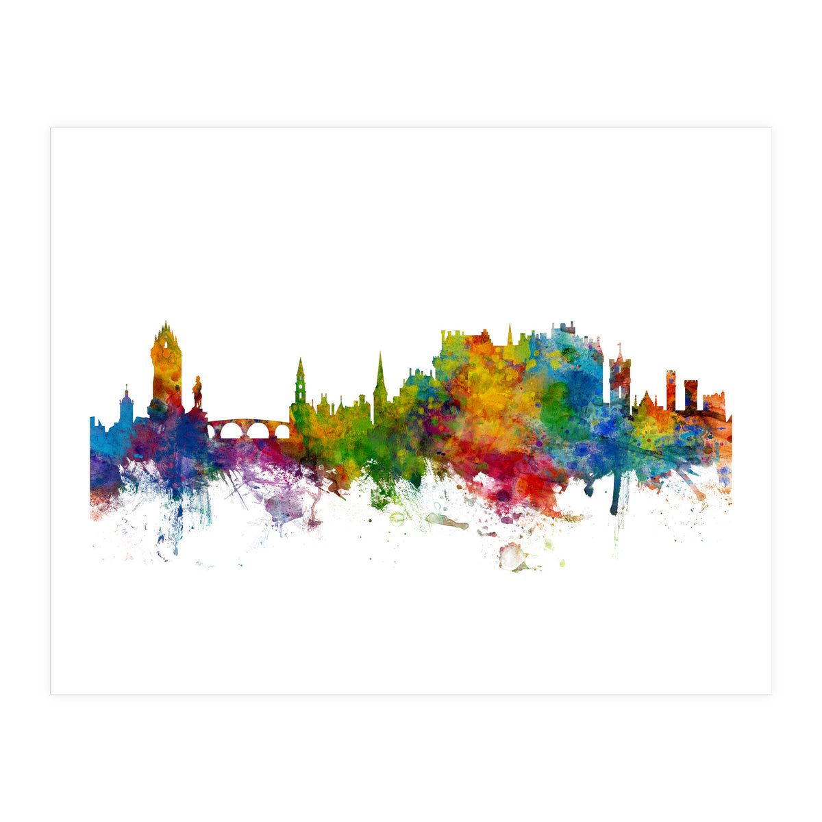 Stirling Scotland Skyline (Print Only)