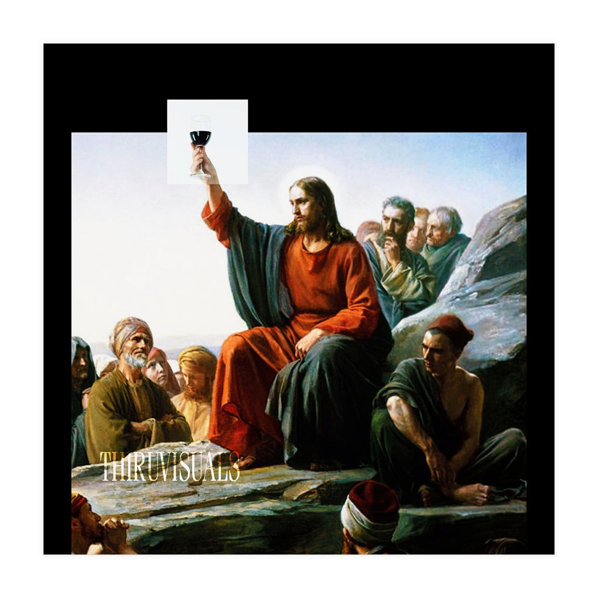 Sermon on the Mountain (Print Only)