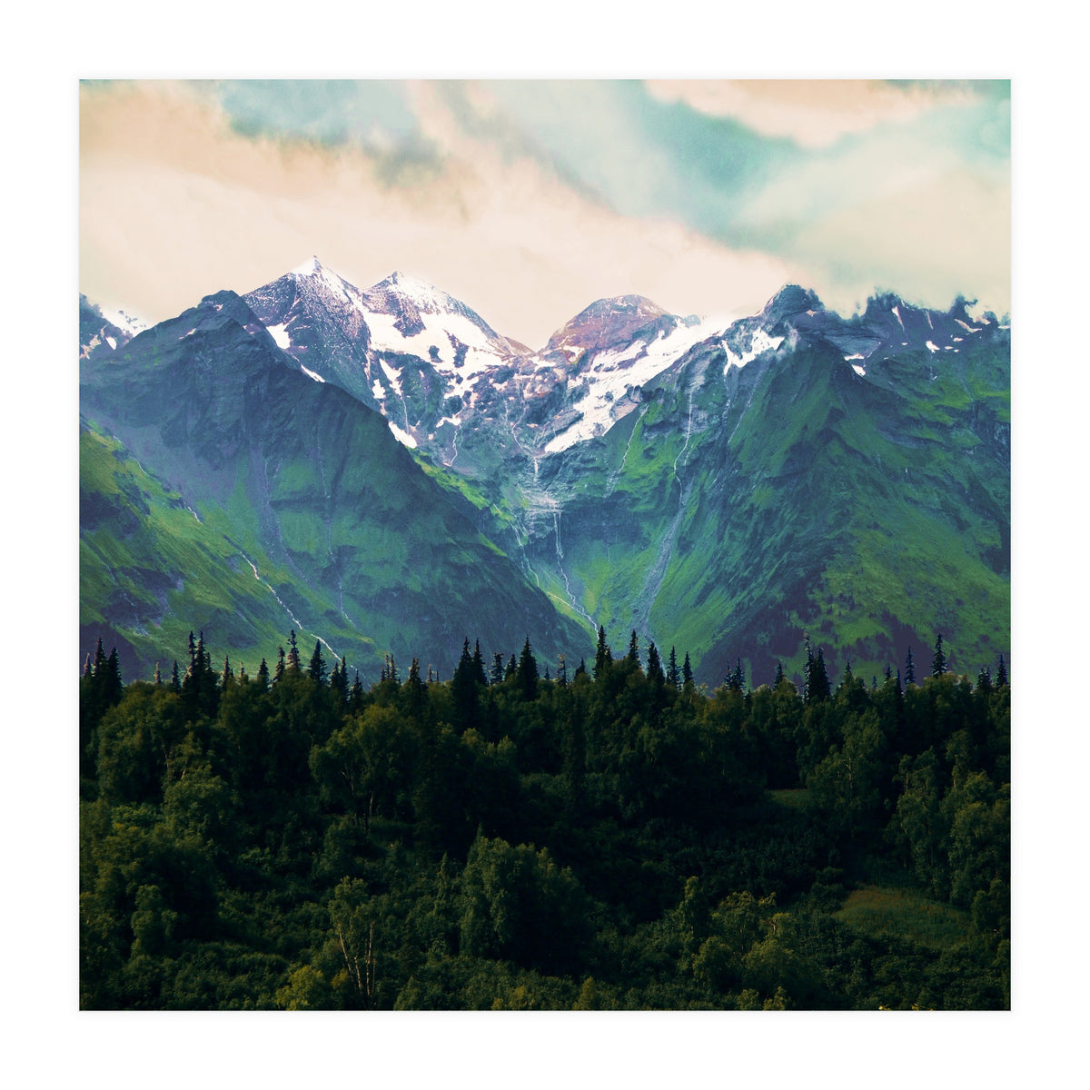 Escaping from woodland heights I (Print Only)