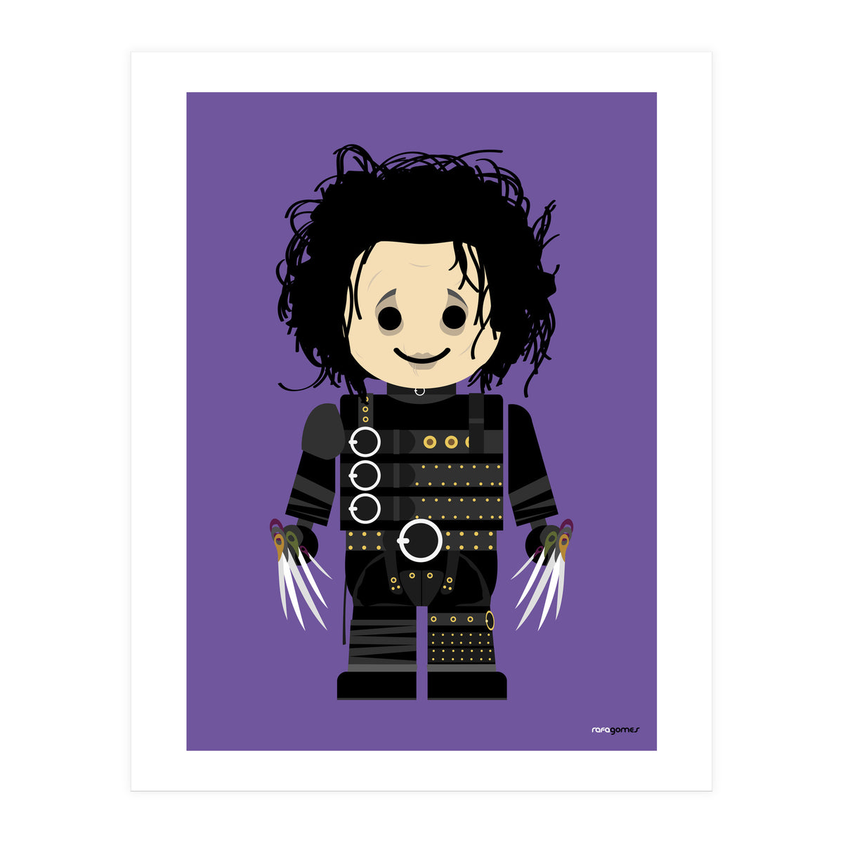 Edward Scissorhands Toy (Print Only)
