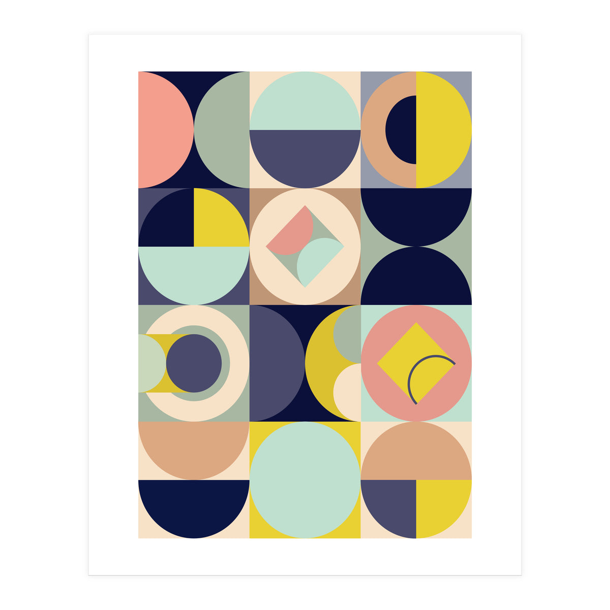 Mescolanza - Rebelion of Geometrica  (Print Only)