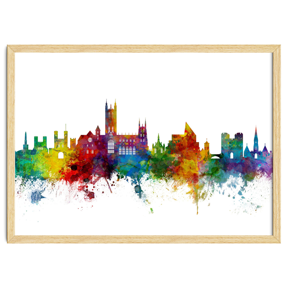 Canterbury England Skyline