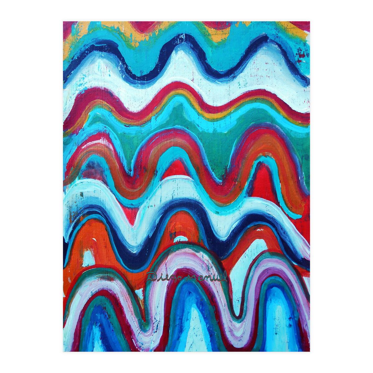 Pop Abstract A 86 (Print Only)