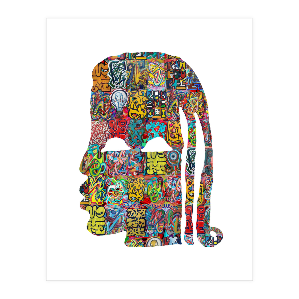 Abstracto Pop Nuevo B 1 Copia (Print Only)