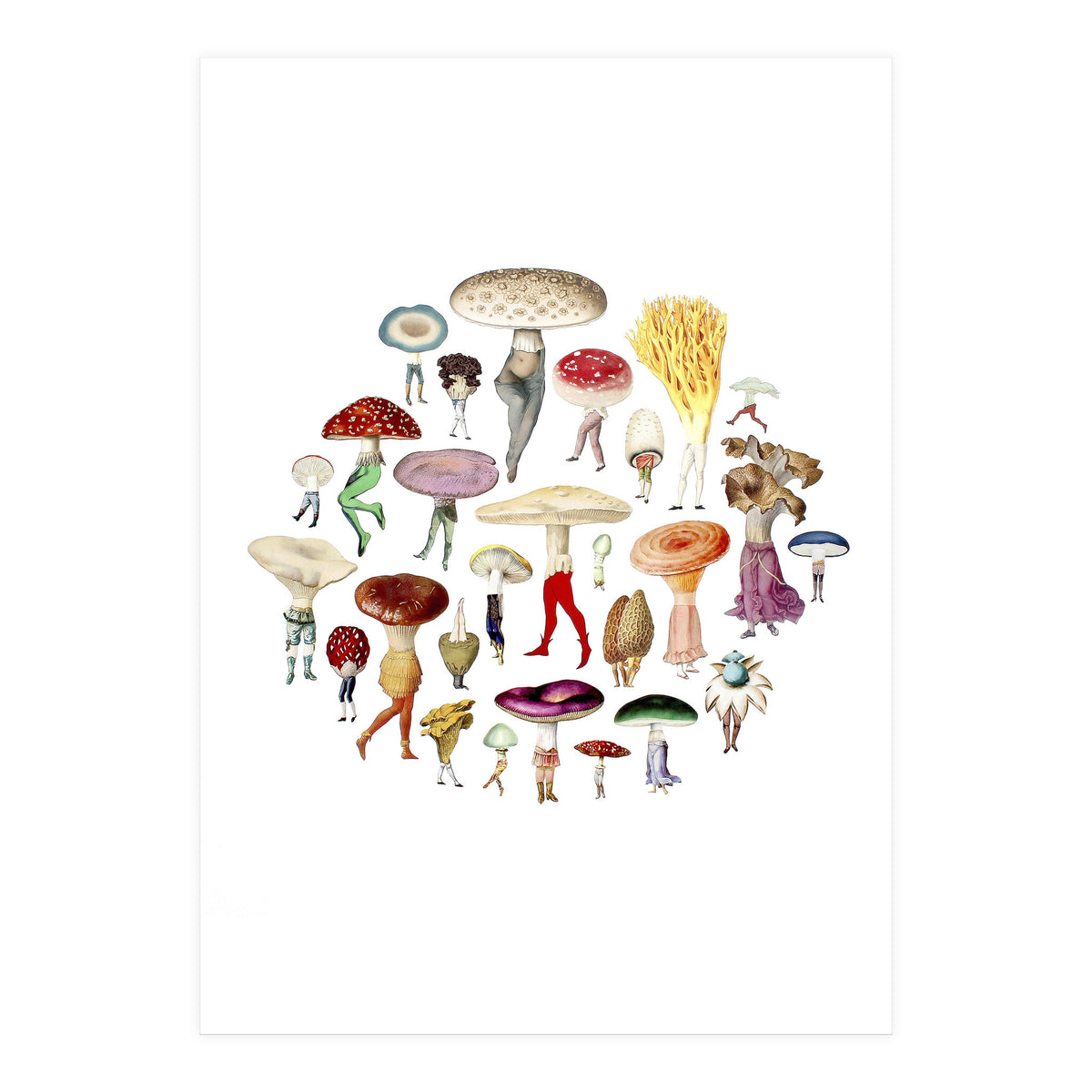 Mushroom Patch (Print Only)
