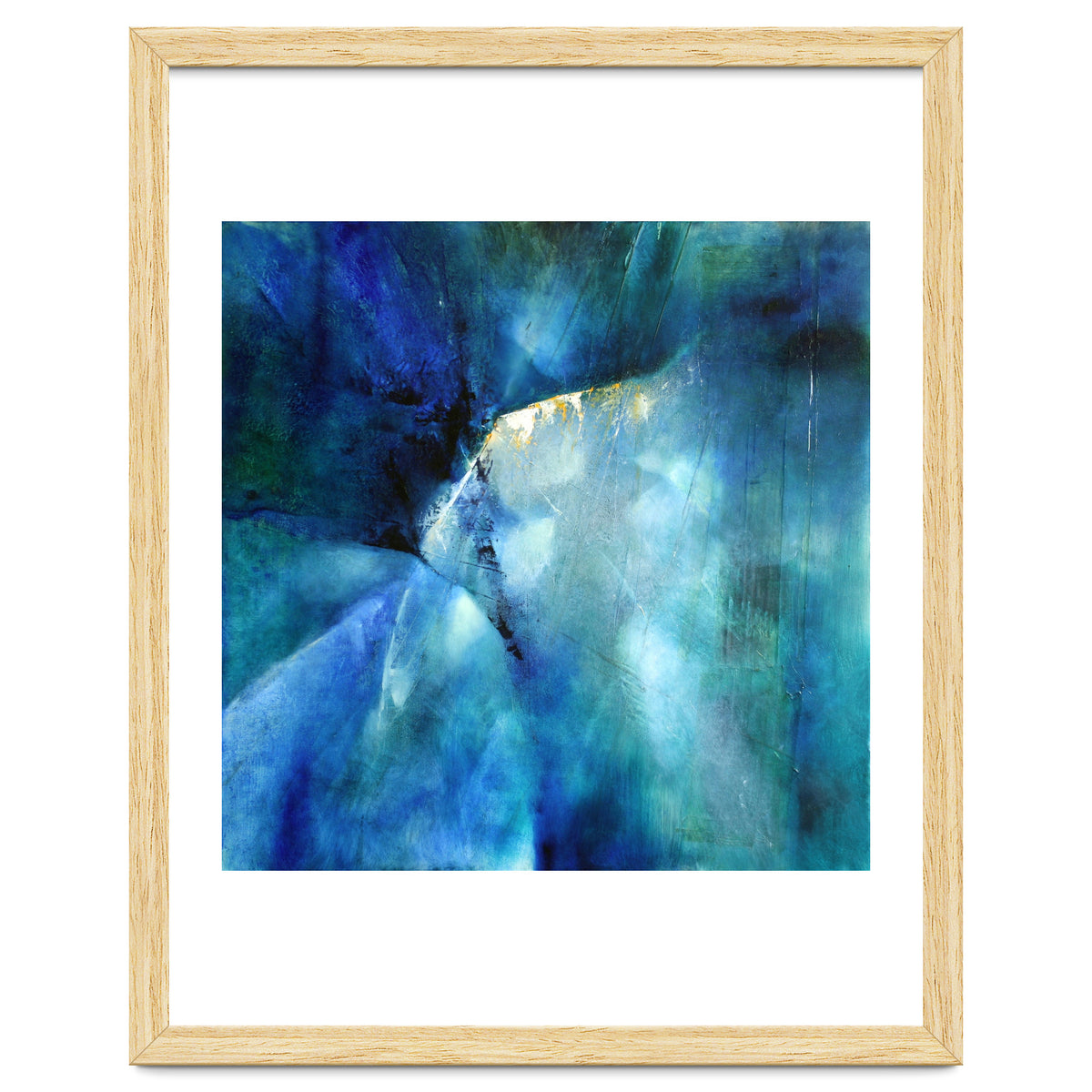 Komposition In Blau - blue composition