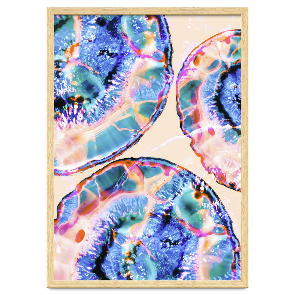 Abstract Agate Painting