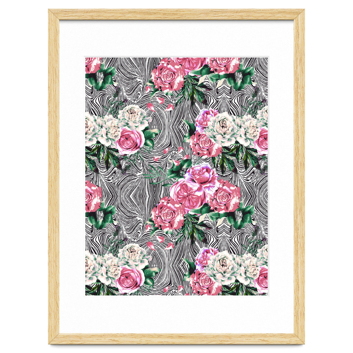 Flowery on linear mosaic