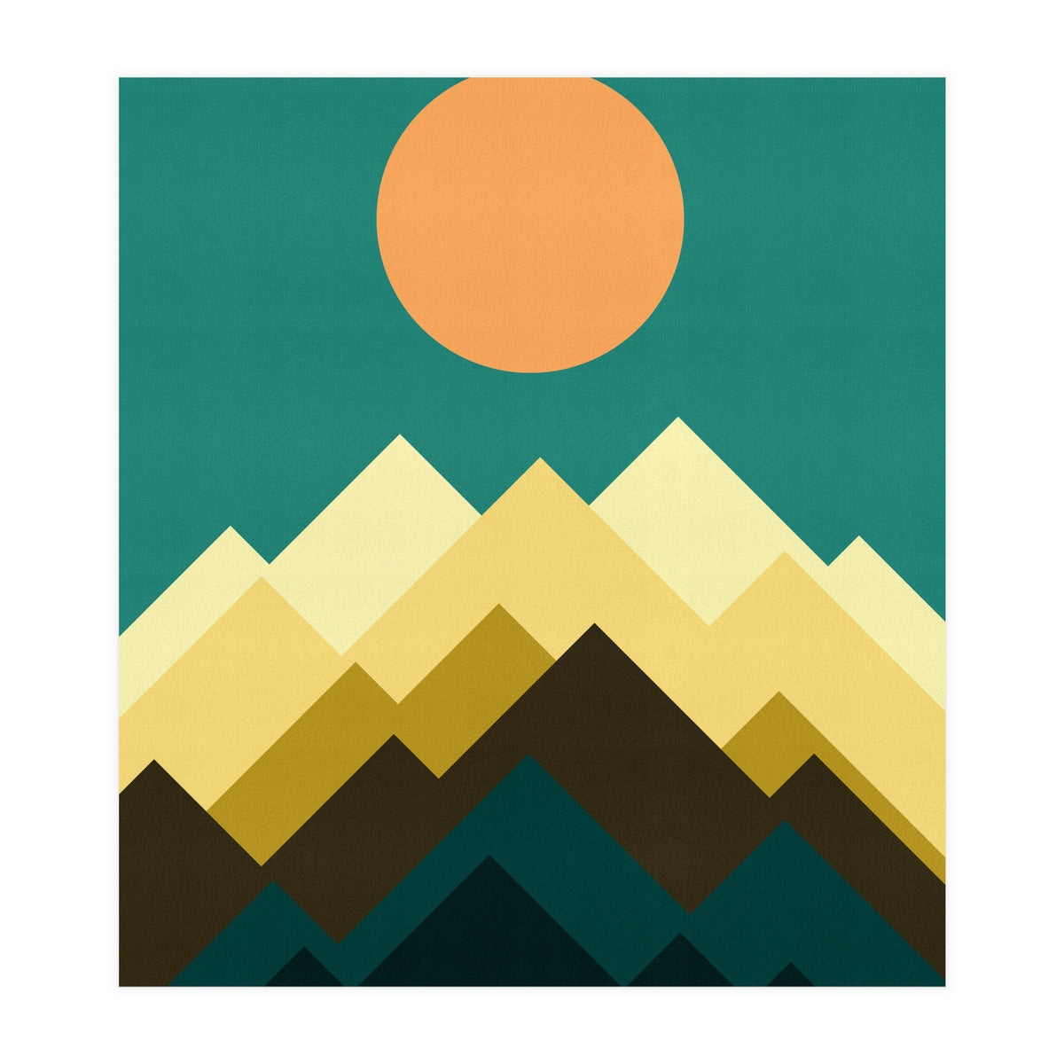 Geometric landscape IV (Print Only)