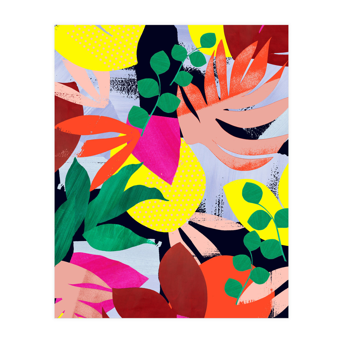 Abstract tropical (Print Only)