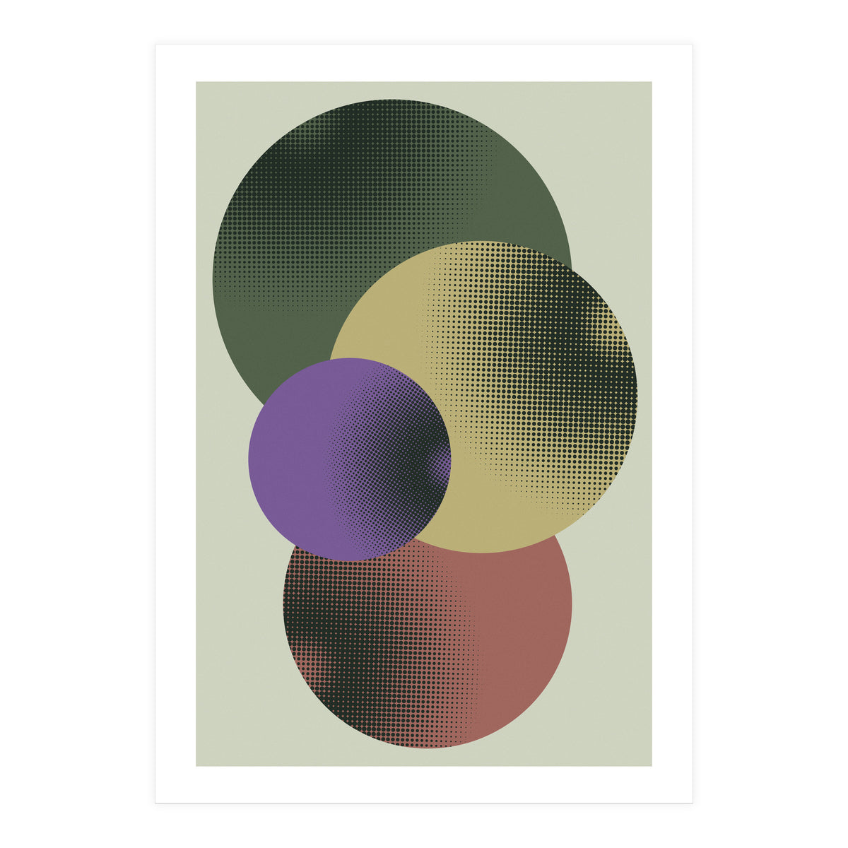 Kreise o.T. 2 (Print Only)