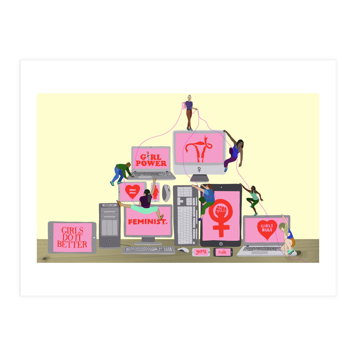 4th Wave Of Feminism (Print Only)