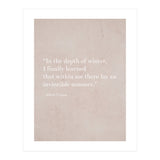 An Invincible Summer By Camus (Print Only) thumbnail
