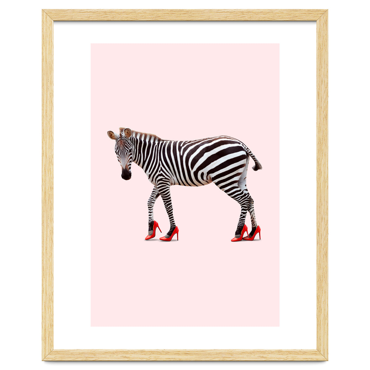 Zebra Heels
