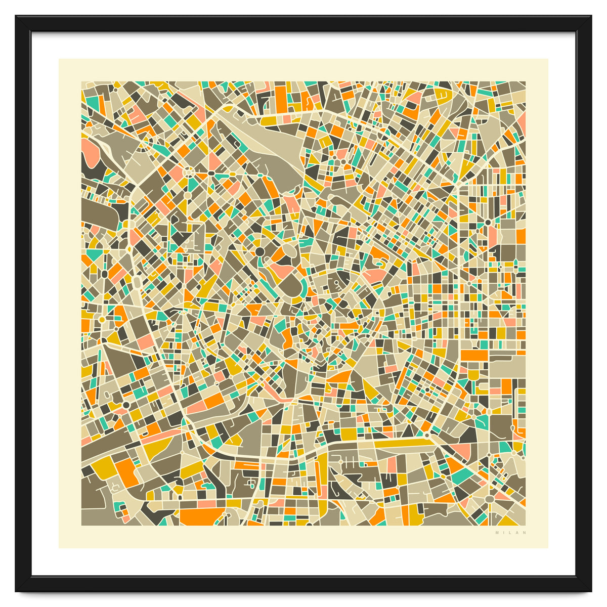 MILAN MAP