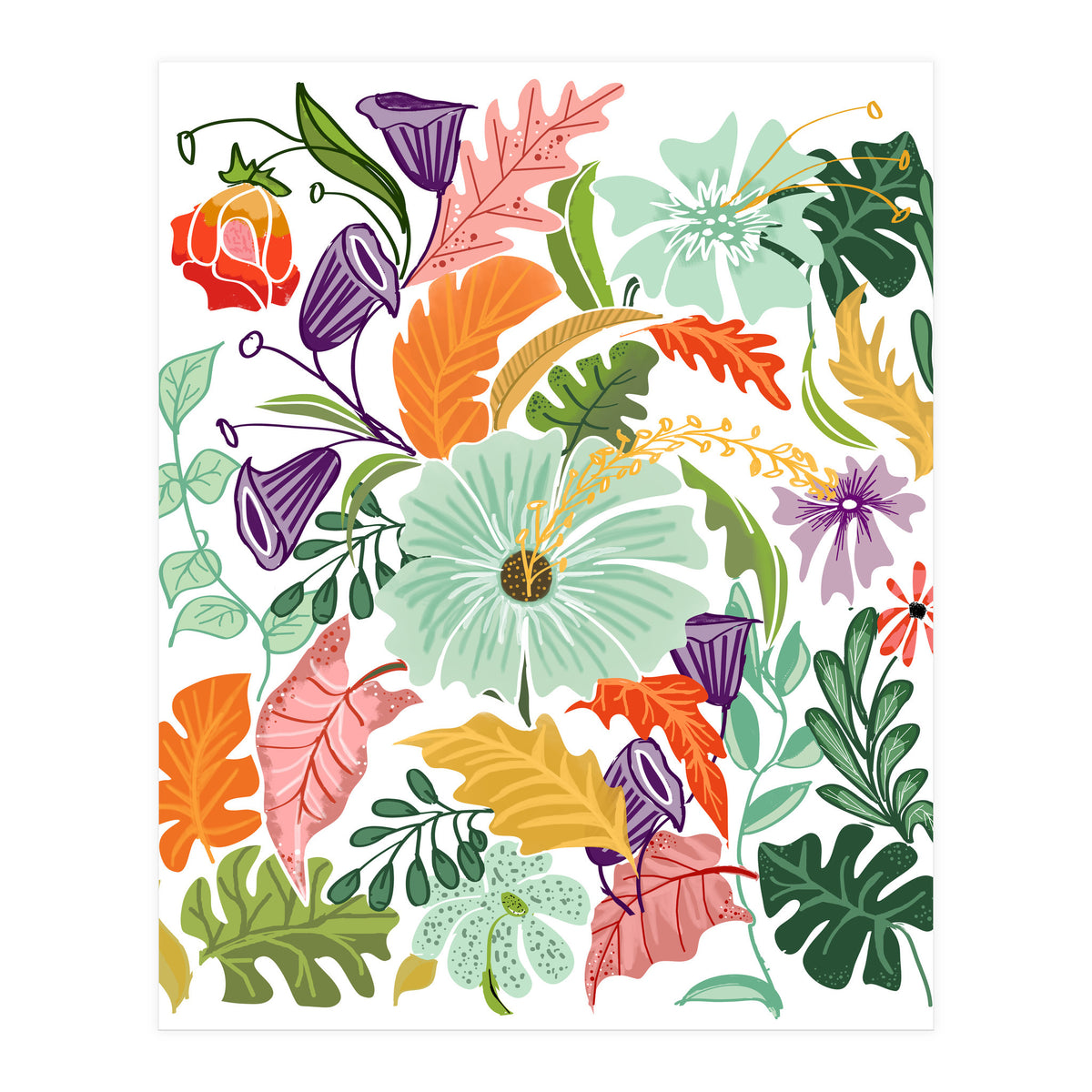 Hello Tropical (Print Only)