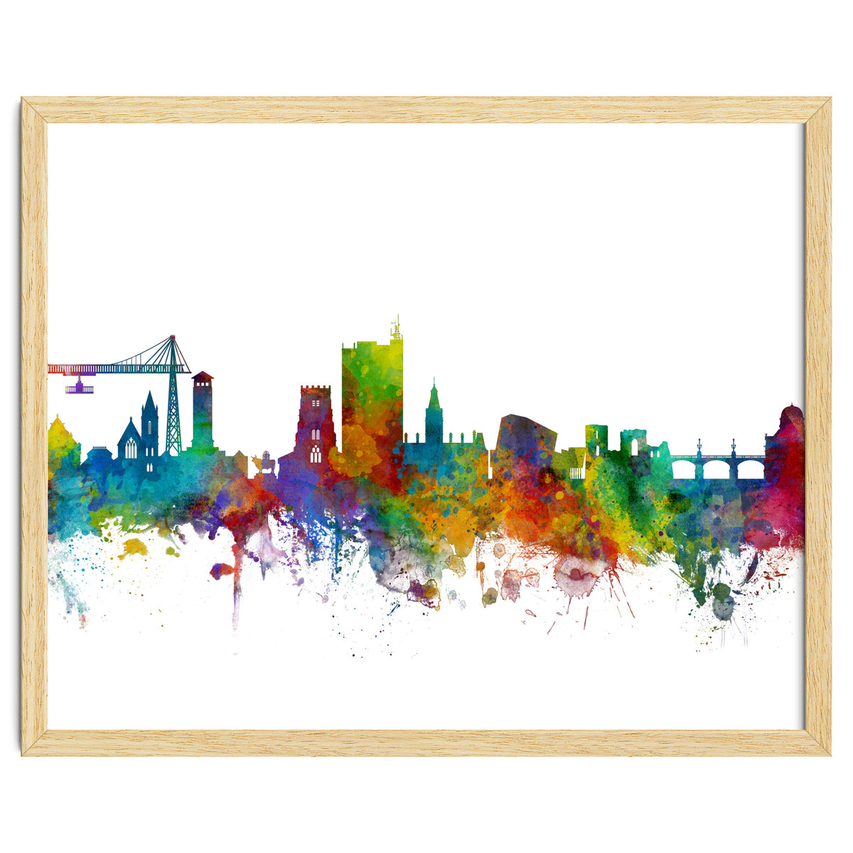 Newport Wales Skyline