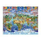 World Wonders Illustrated Map (Print Only) thumbnail