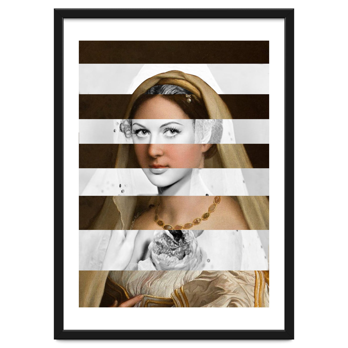 Raphael's Woman With A Veil & Hedy Lamarr