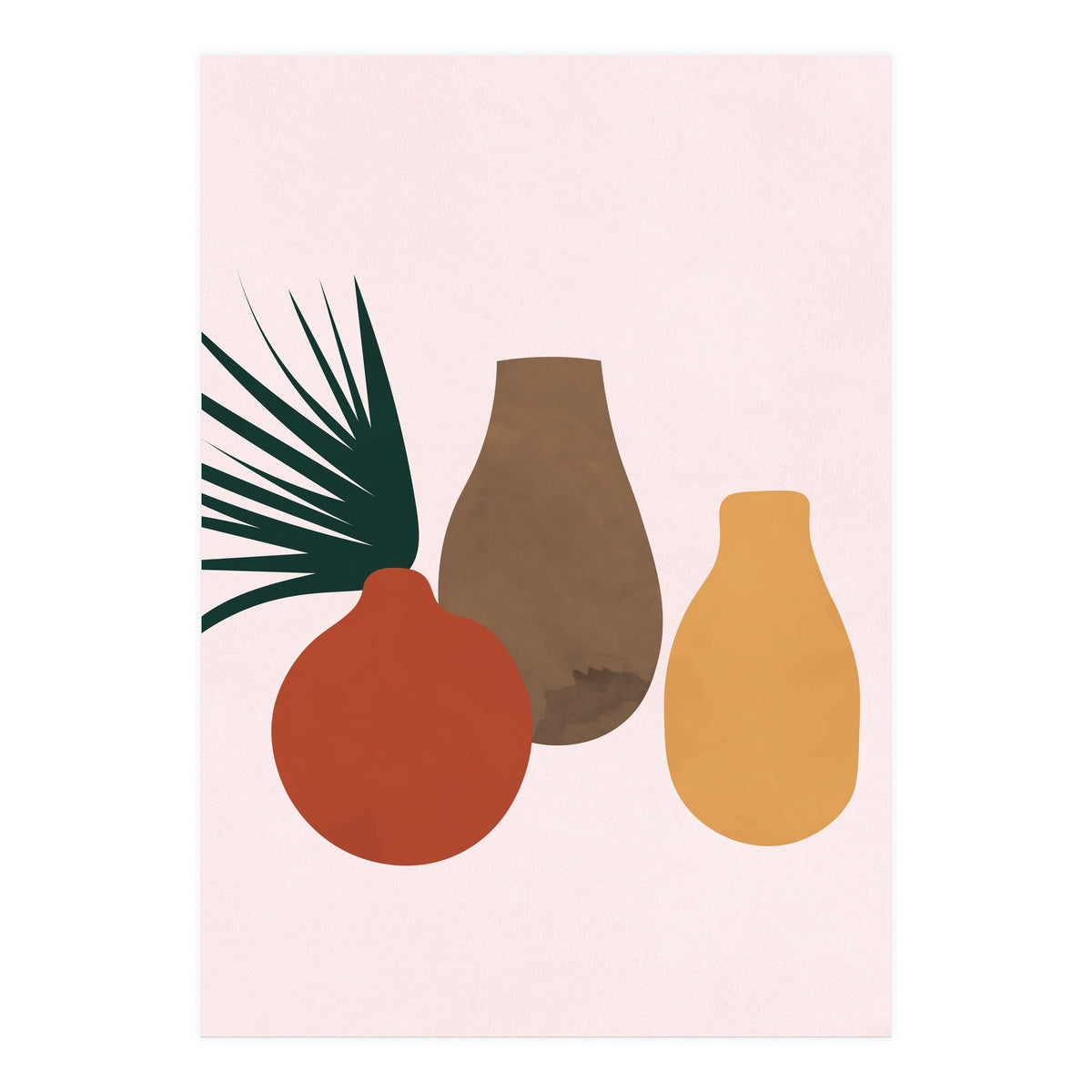 Abstract Pottery Minimal Boho (Print Only)