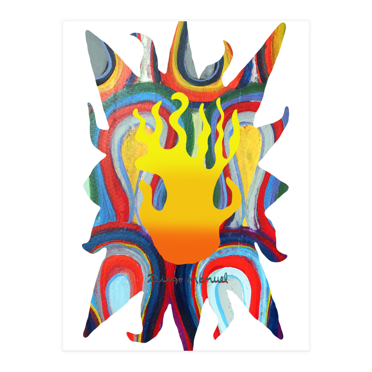 Fuego 11 Copia (Print Only)