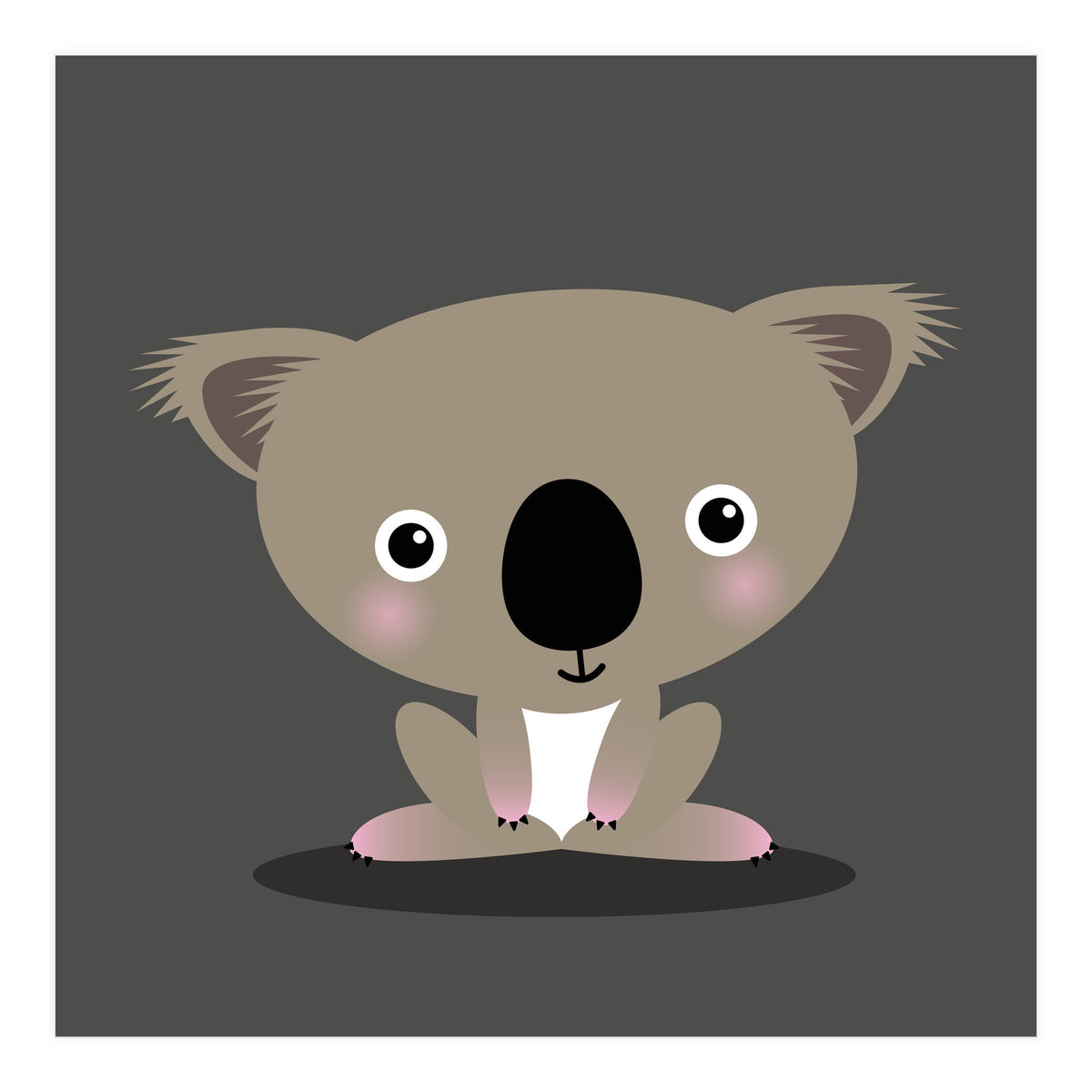 Nursery Kawaii Koala (Print Only)