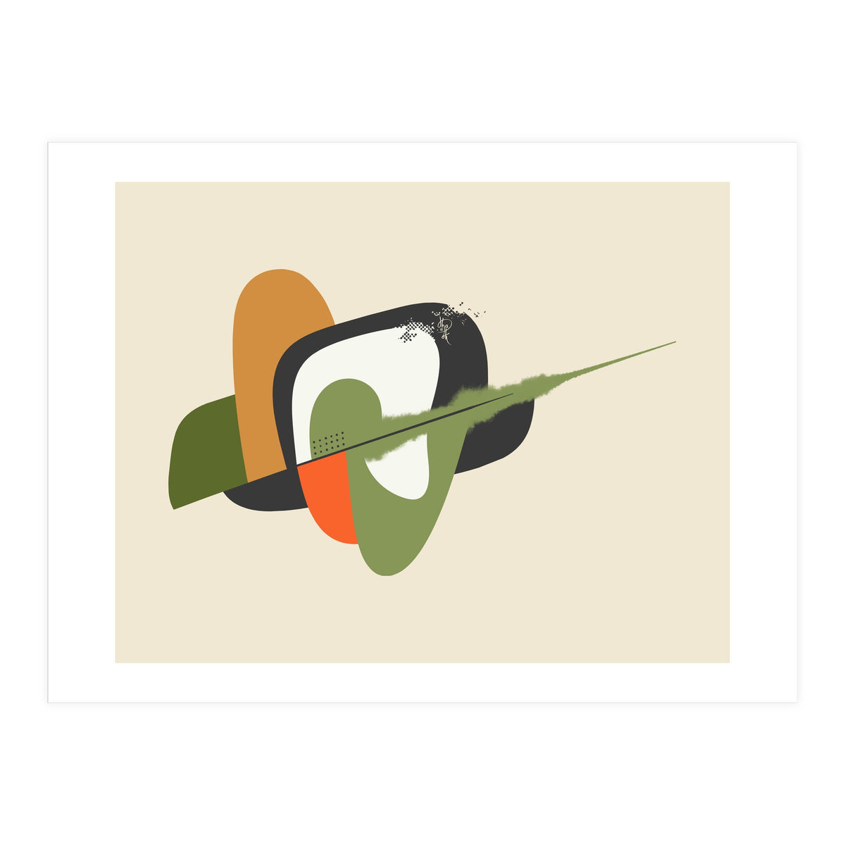 Abstract Space Travel 2 (Print Only)