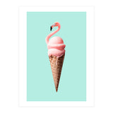 Flamingo Cone (Print Only) thumbnail