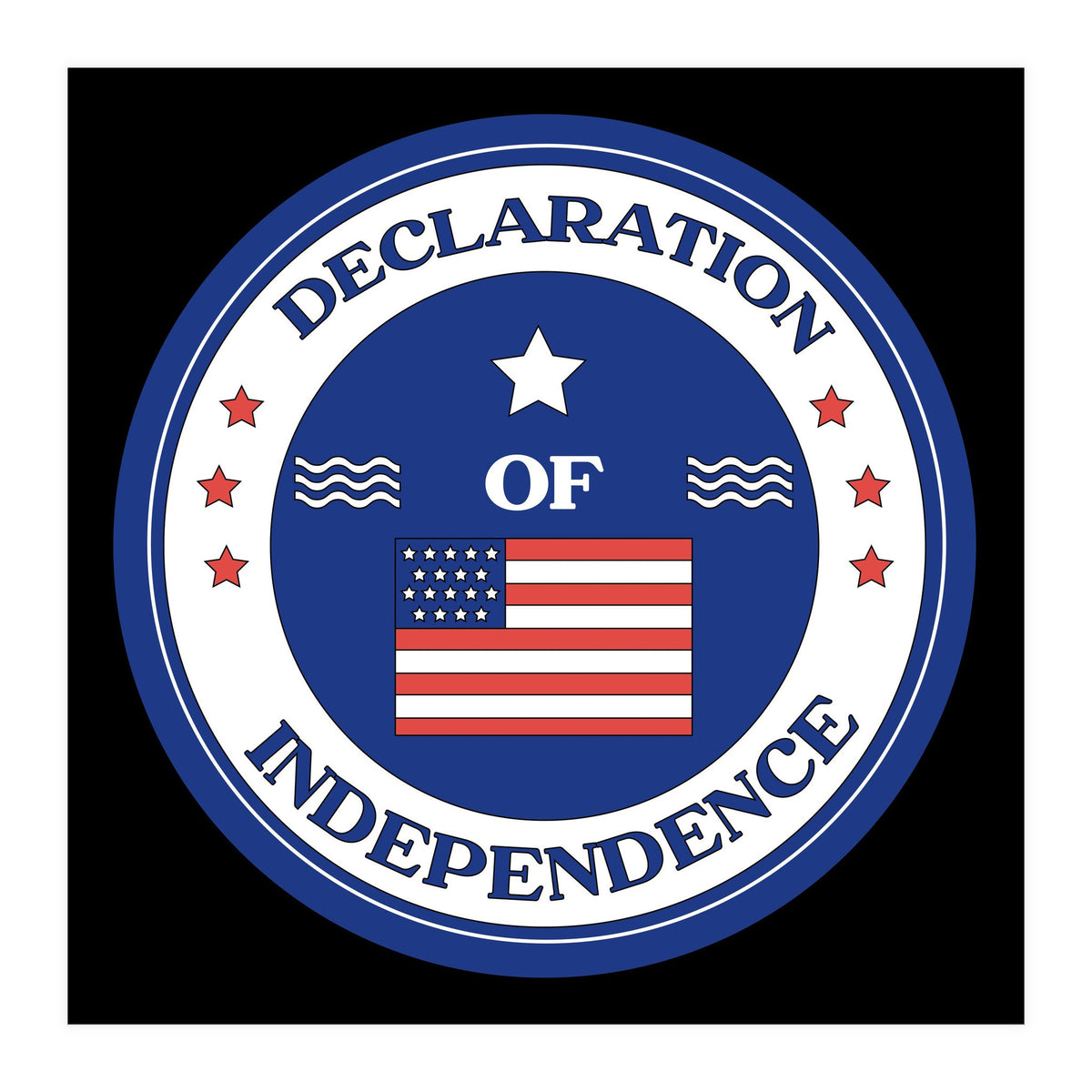 4th Of July independence. (Print Only)