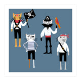 Pirate Cats (Print Only) thumbnail