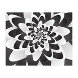 Mono Chrome Flower Spiral   (Print Only) thumbnail