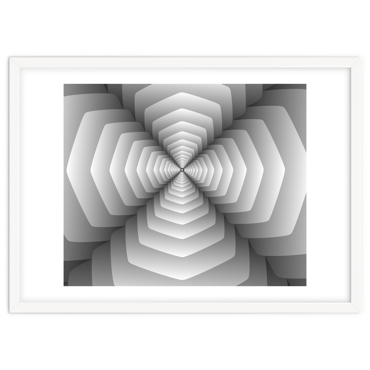 3d Tunnel Abstract