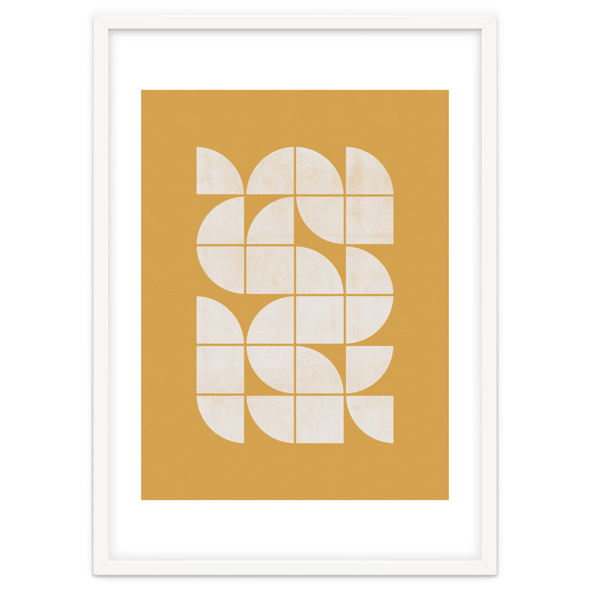 Mid-Century Modern No.26 - Woodblock Print