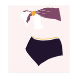 Bikini Aubergine (Print Only) thumbnail