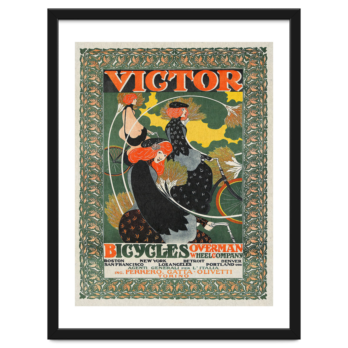 Victor Bicycles Advertisment